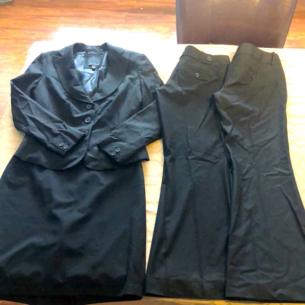 Black Suiting Separates